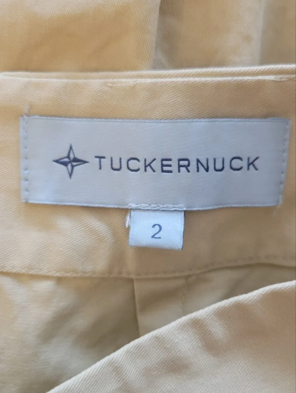 Tuckernuck Khaki Tan Cotton Tiered Prairie Midi Skirt Size 2
